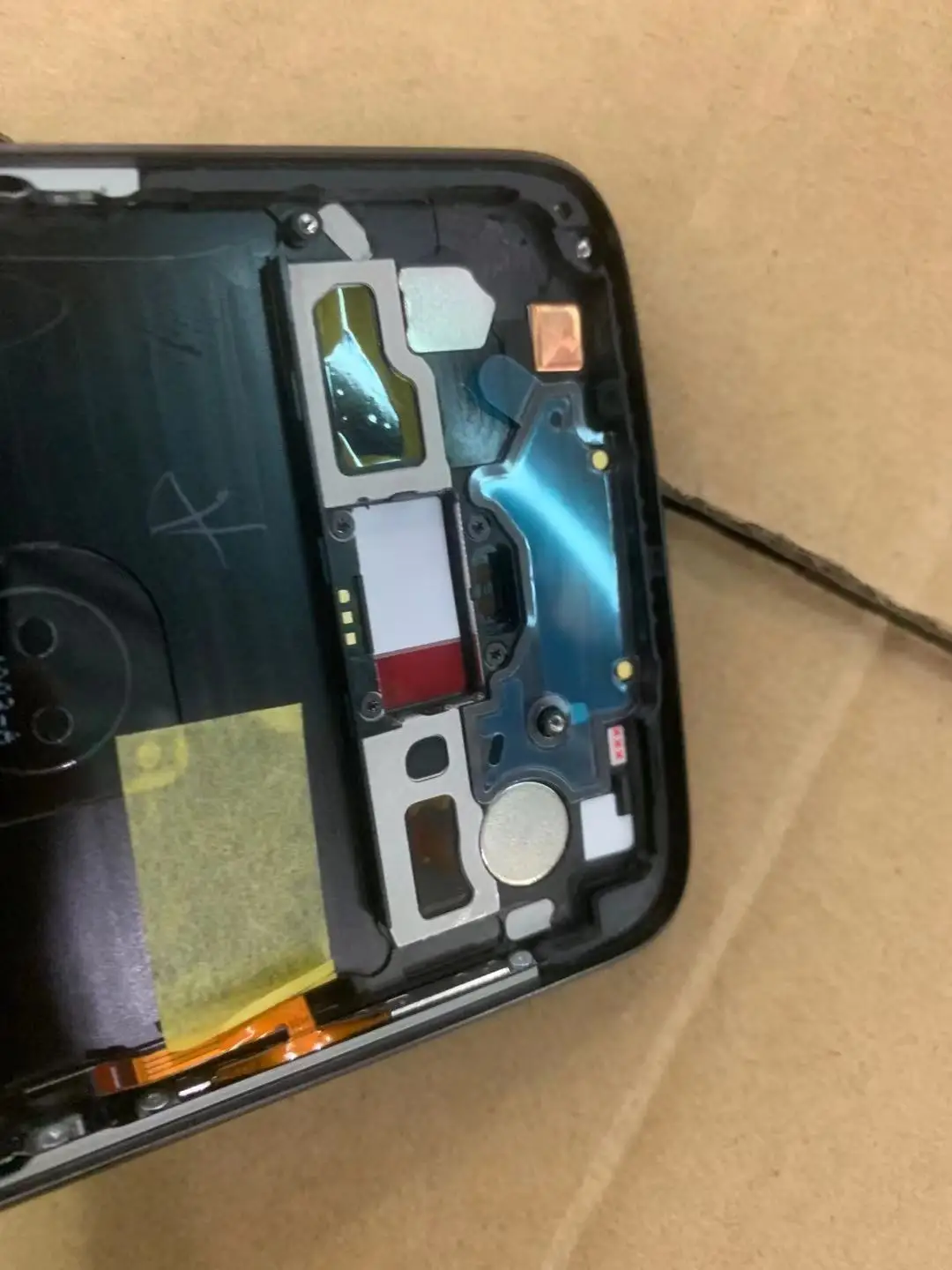 Для Motorola Moto Z2 Force Металлическая задняя крышка батарейного отсека Корпус Запасные