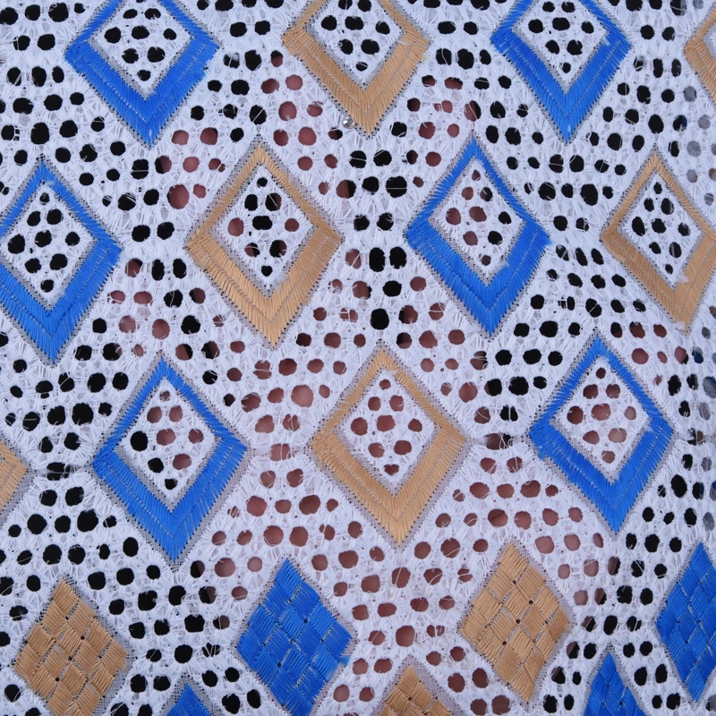 Высококачественная африканская швейцарская вуаль кружева в Швейцарии мягкая