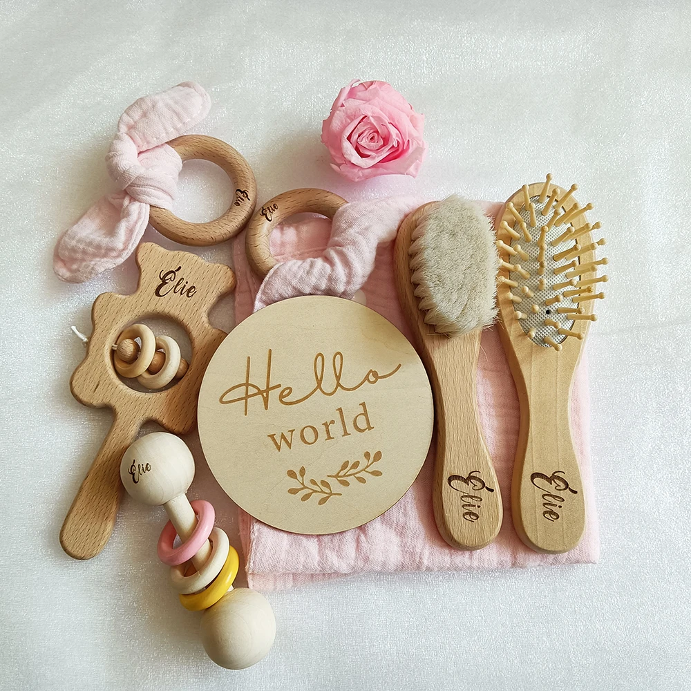 

Игрушка-погремушка для новорожденных, на возраст 0-12 месяцев, 7 шт.