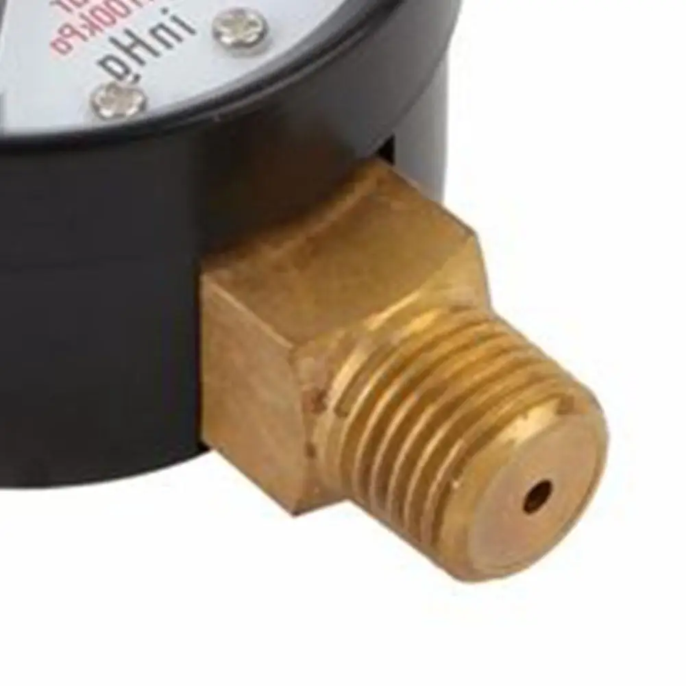 2 &quotМанометр для воздушного компрессора вода масло Газ 1/4 NPT Нижнее крепление 60PS Воздушный бак Guage Npt