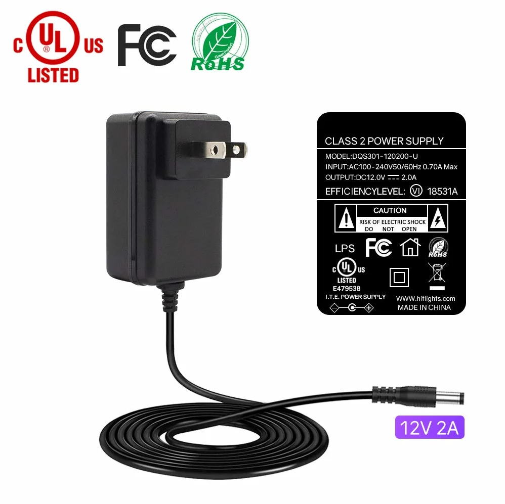 12 вольт постоянного тока выход подходит для светодиодный полосы света и других