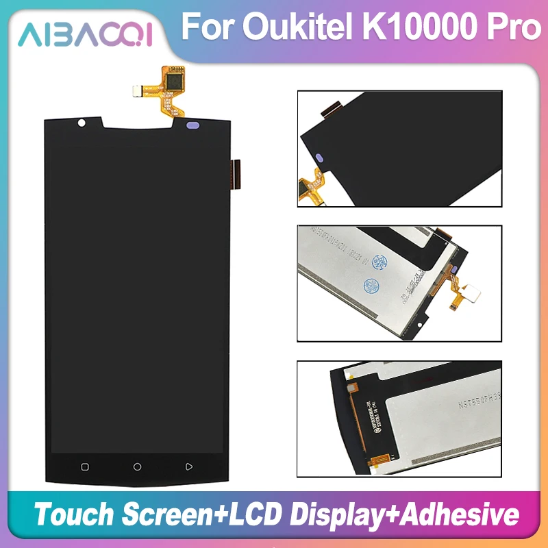 Дисплей с тачскрином AiBaoQi для Oukitel K10000 Pro Android 5 7 0'' | Мобильные телефоны и
