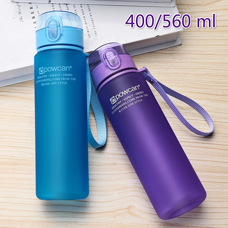 Портативная пластиковая бутылка для воды 560/400 мл|Бутылки воды| |