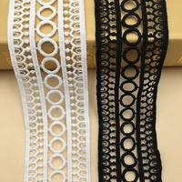 new milk silk water soluble embroidery lace three dimensional lace barcode diy clothes skirt decorative lace band