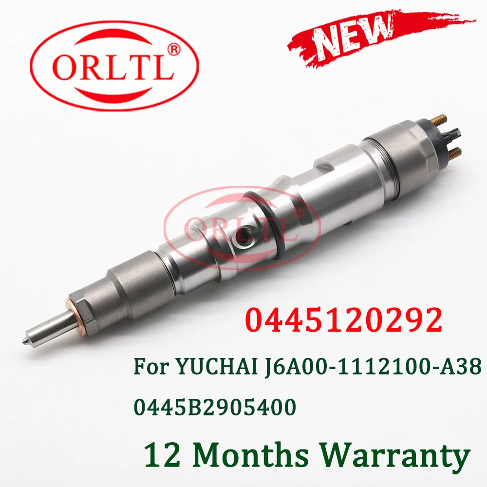 

Common Rail Injector 0445120292 ORLTL Nozzle 0 445 120 292 Fuel Sprayer 0445 120 292 Mouthpiece 0445B2905400 J6A00-1112100-A38