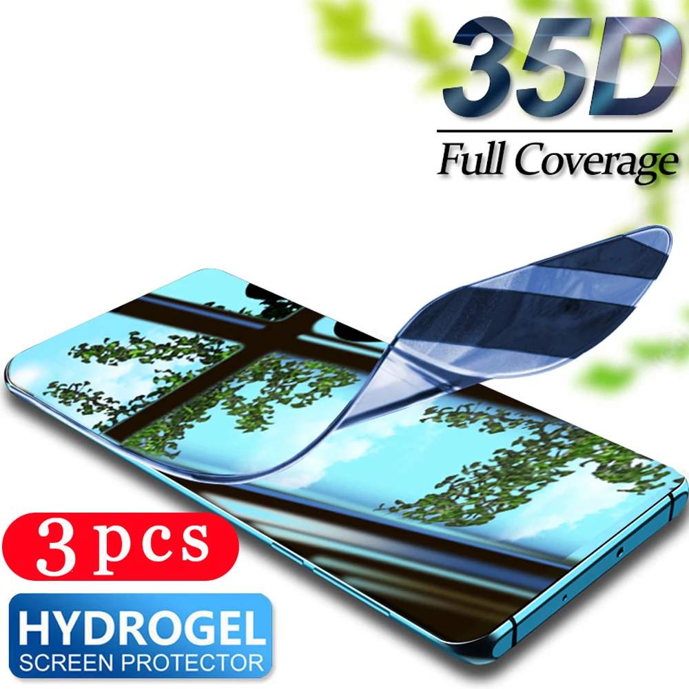 3Pcs full cover for huawei mate 20x 20 lite 30 pro hydrogel film phone screen protector protective smartphone Not Glass | Мобильные