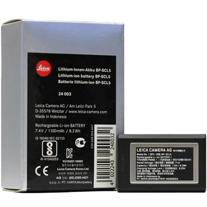 Suitable for Leica M10 battery original lithium BP-SCL5 24003 authentic |
