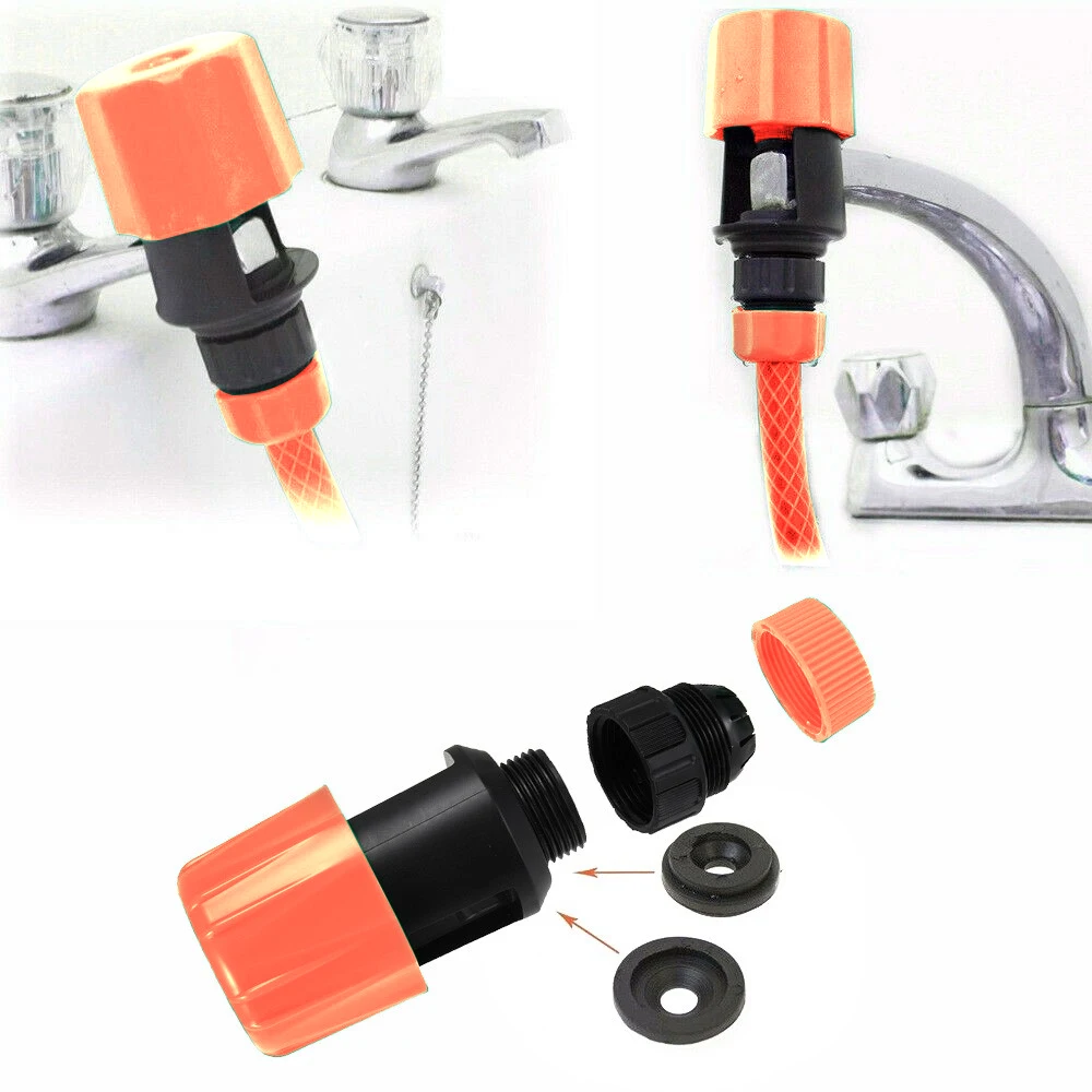 Универсальный нажмите чтобы садовый шланг трубы разъем смеситель кухонный кран
