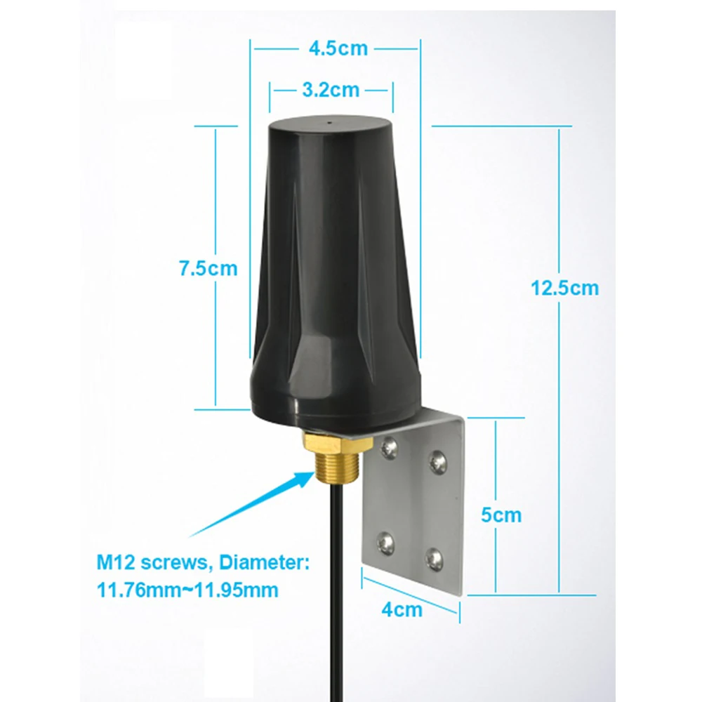 eightwood 4g lte sma screw mount omni antenna for verizon att t mobile sprint router wireless home phone cellular trail cameras free global shipping