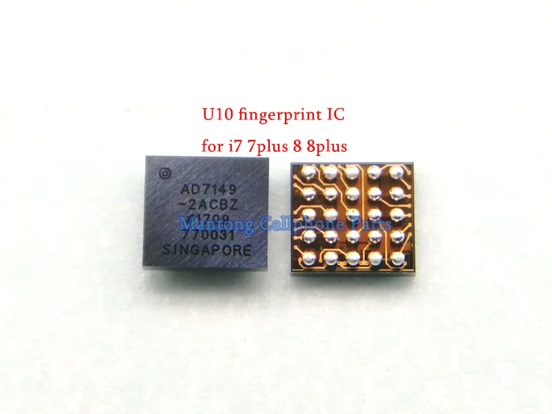10 шт. AD7149 U10 ic для iPhone 7 7plus 7G сенсорная кнопка возврата|Интегральные схемы| |