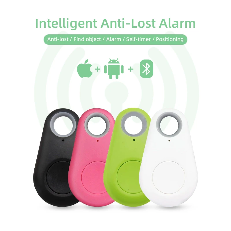 

Mini Smart GPS Tracker Waterproof Bluetooth-Compatible Tracker Anti-Lost Alarm Tag Wireless Finder Locator Pet Dog Cat Keys Kids