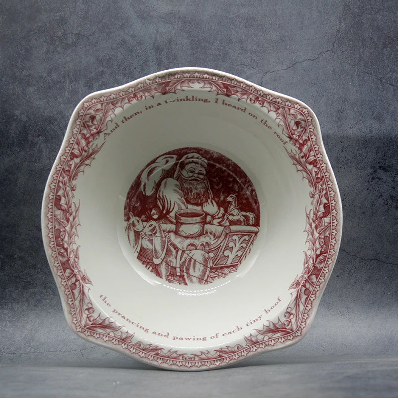 Ночная керамическая тарелка Twas посуда для стейка стандартная Мраморная