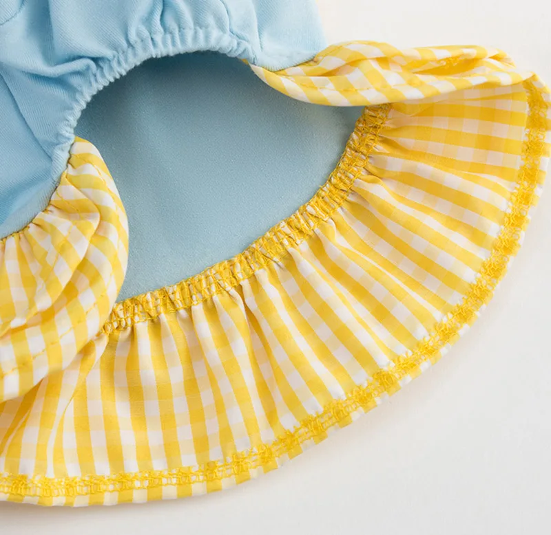 

XS XL Pet Costume Cats Clothes Dress Summer Blue Skirt Prevent Dropping Cute British Shorthair Layered Ragdoll Puppy Clothing