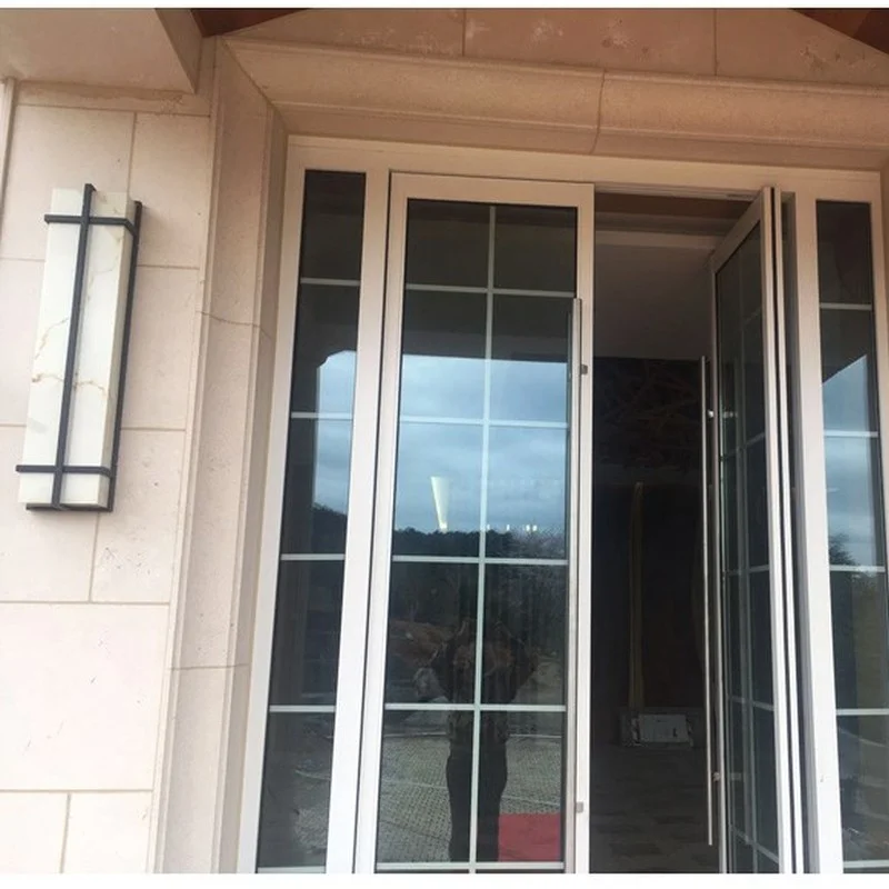 Большие Вертикальные светодиодные наружные настенные светильники садовая вилла