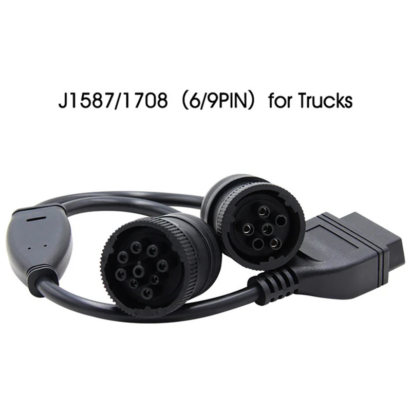 V500 диагностическое устройство для грузовиков и автомобилей 2 в 1 Obd Obd2 Cr Hd