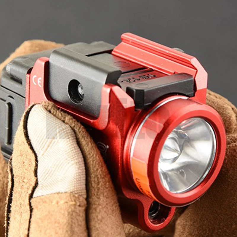 Тактический оружейный светильник зеленый лазерный прицел 6 режимов 500 люмен для