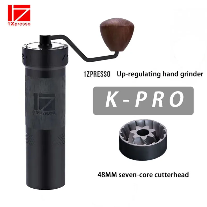 

1ZPRESSO kplus Series Manual Coffee Grinder Aluminum Burr Grinder Stainless Steel Adjustable Coffee Bean Mill Mini Bean Milling