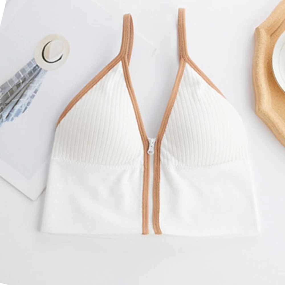 

Women'S Top Padded Tank Top Women Chest Binder Seamless Women'S T-Shirt Sports Top Women'S Tube Top Striped Crop Tops Camisole
