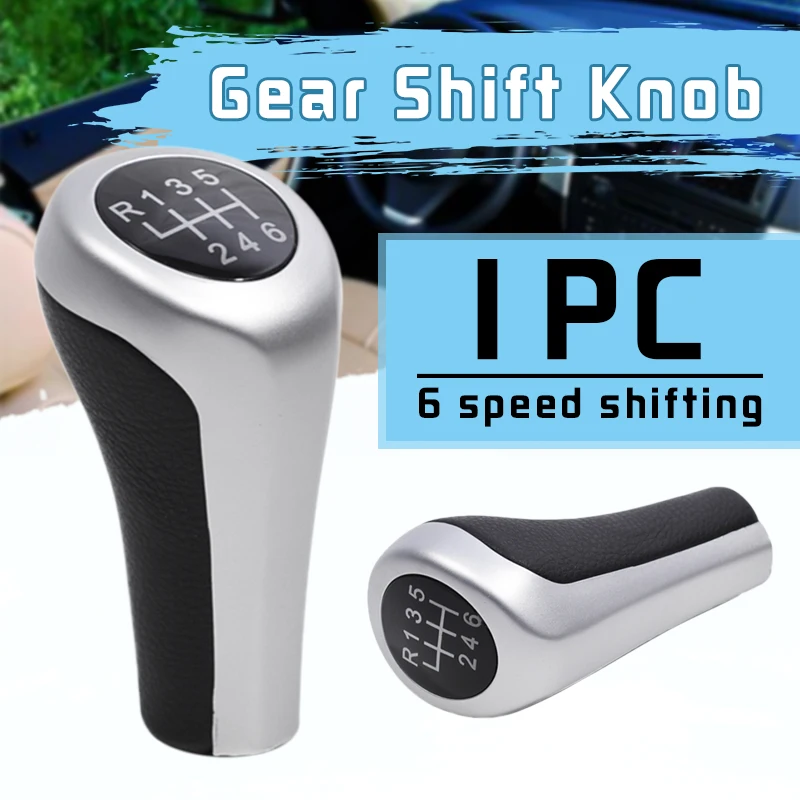 Сменная Автомобильная 6 скоростная ручка переключения передач головка для BMW E46 E90