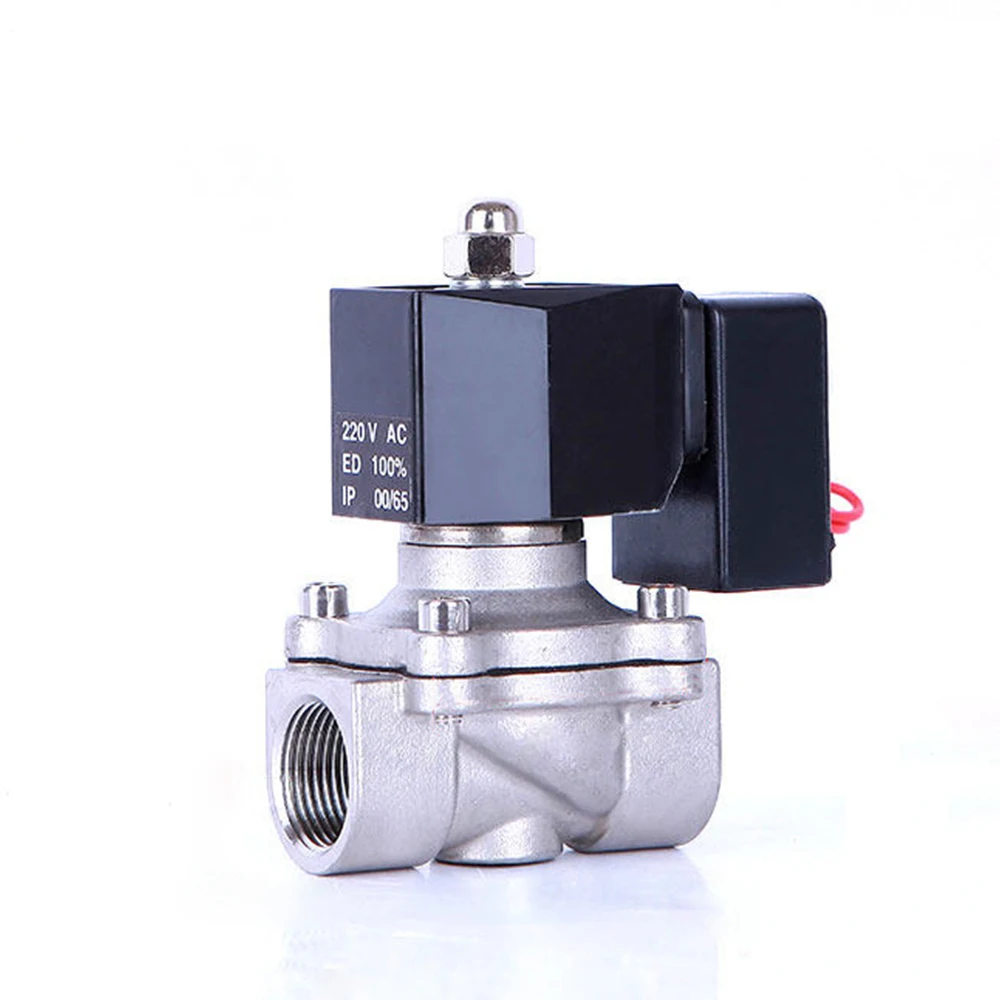 DN10 DN15 DN20 DN25 DN32 DN40 DN50 Normally Closed Solenoid Valve Water Stainless Steel IP65 Fully Enclosed Coil | Обустройство дома