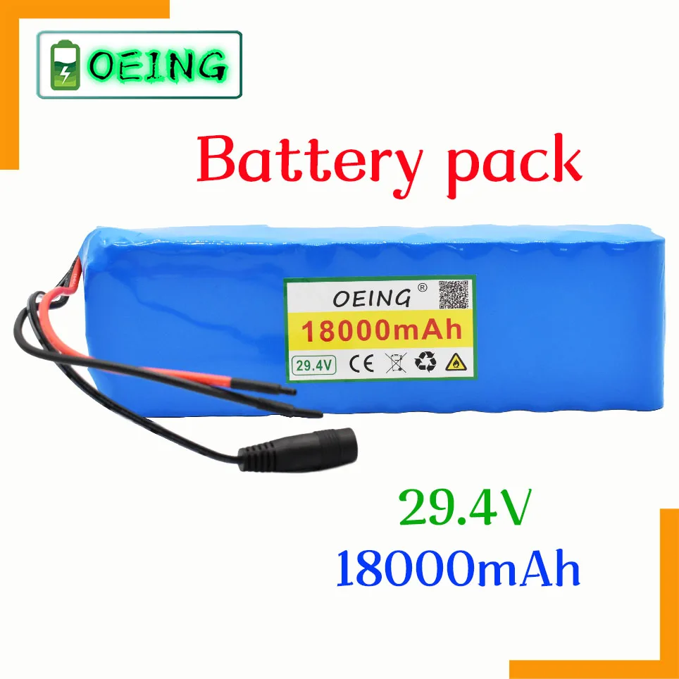 

NEWEST Original 7S3P 29.4V 15Ah Li-ion Battery Pack with 18AH Balanced BMS for Electric Bicycle Scooter Power Wheelchair
