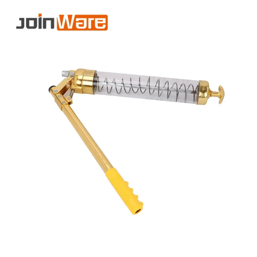 

600CC Transparent Grease Gun Pistol Grip Manual Grease Gun for SUV Truck Excavator General Car