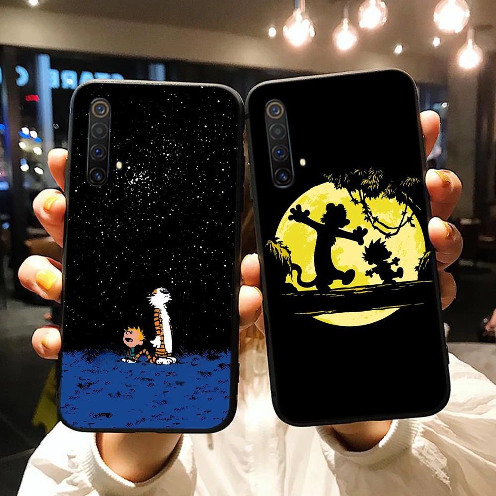 YIKS чехол для OPPO Realme 6 Pro Чехол 3 5 X XT X2 C2 смешной мультяшный Oppo realme X50 Мягкий ТПУ Q |