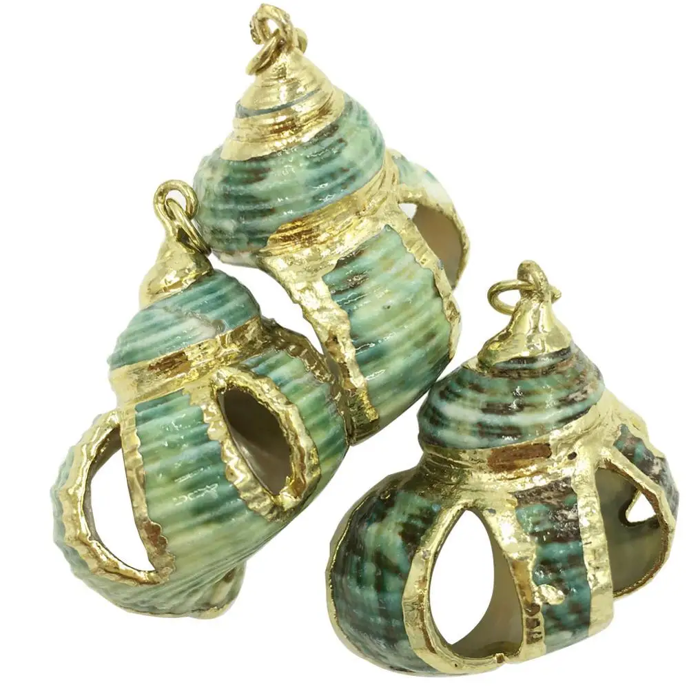 Бесплатная доставка красивые украшения ракушка Улитка Женщины Мужчины Кулон