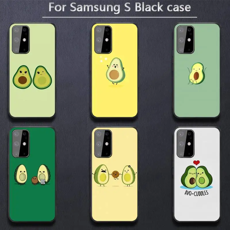 

Cute Avocado Cactus Phone Case for Samsung S20 plus Ultra S6 S7 edge S8 S9 plus S10-5G lite 2020 S10E