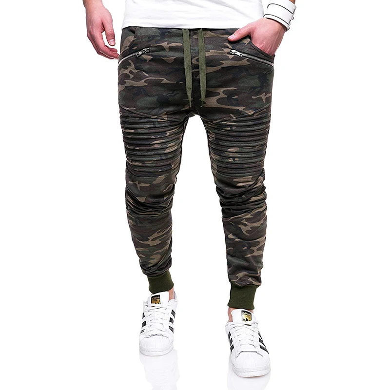 2019 Европейский код мужские брюки осень и зима Новая мужская мода плиссированные