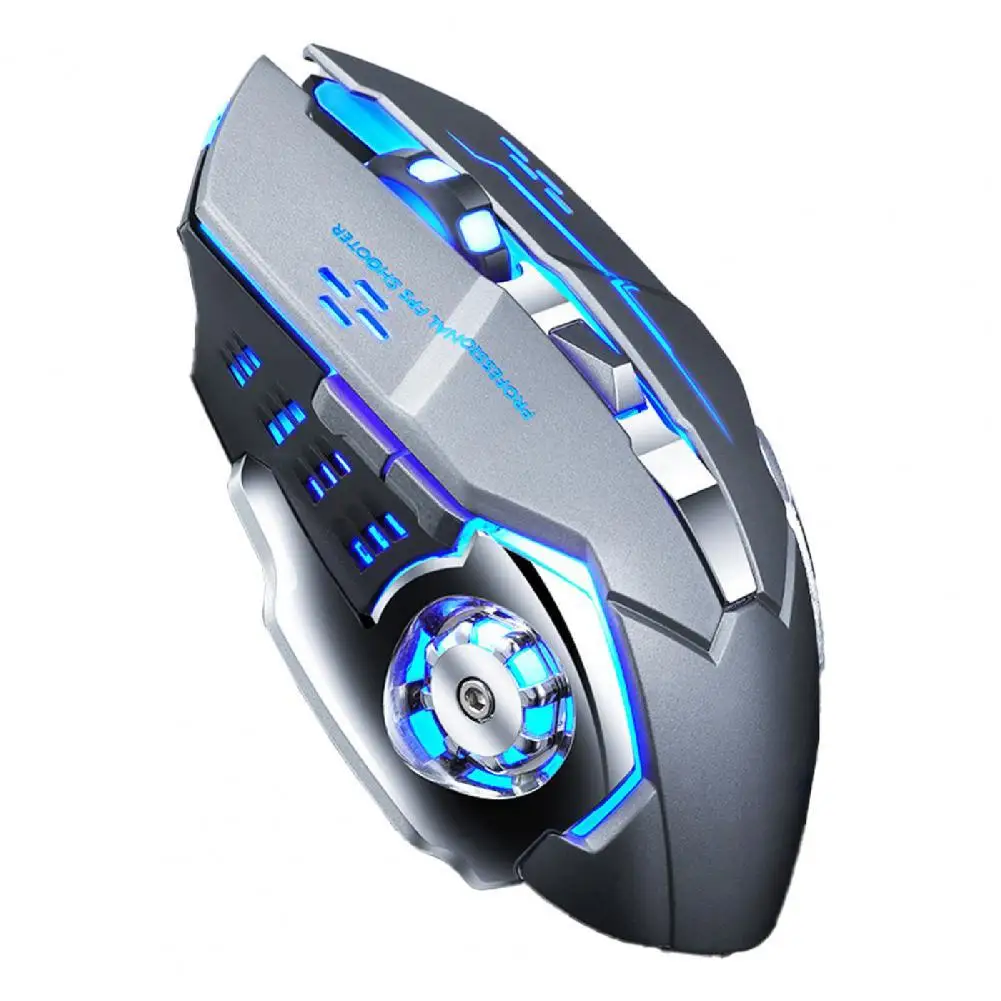 

Беспроводная игровая мышь 2400 DPI, 7 цветов