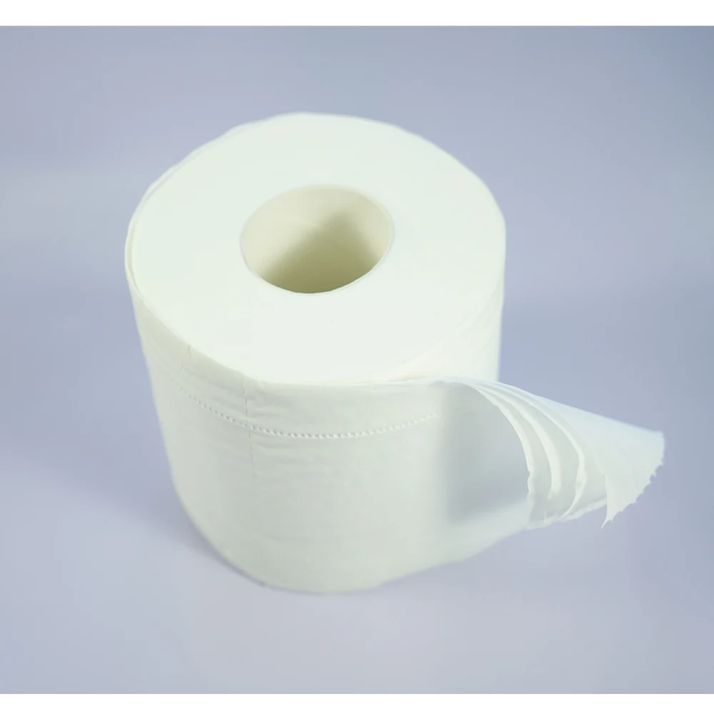 

1 Roll 160 sheets 4 layers White Toilet Paper Bathroom Roll Paper High Quality Rolling Paper Towel 10 rolls per bag