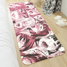 Cartoon Doormat For Entrance Door Flannel Anti-Slip Absorbent Bathroom Floor Mat Anime Manga Rugs Christmas Decoration Carpet Cartoon Doormat For Entrance Door Flannel Anti-Slip Absorbent Bathroom Floor Mat Anime Manga Rugs Christmas Decoration Carpet