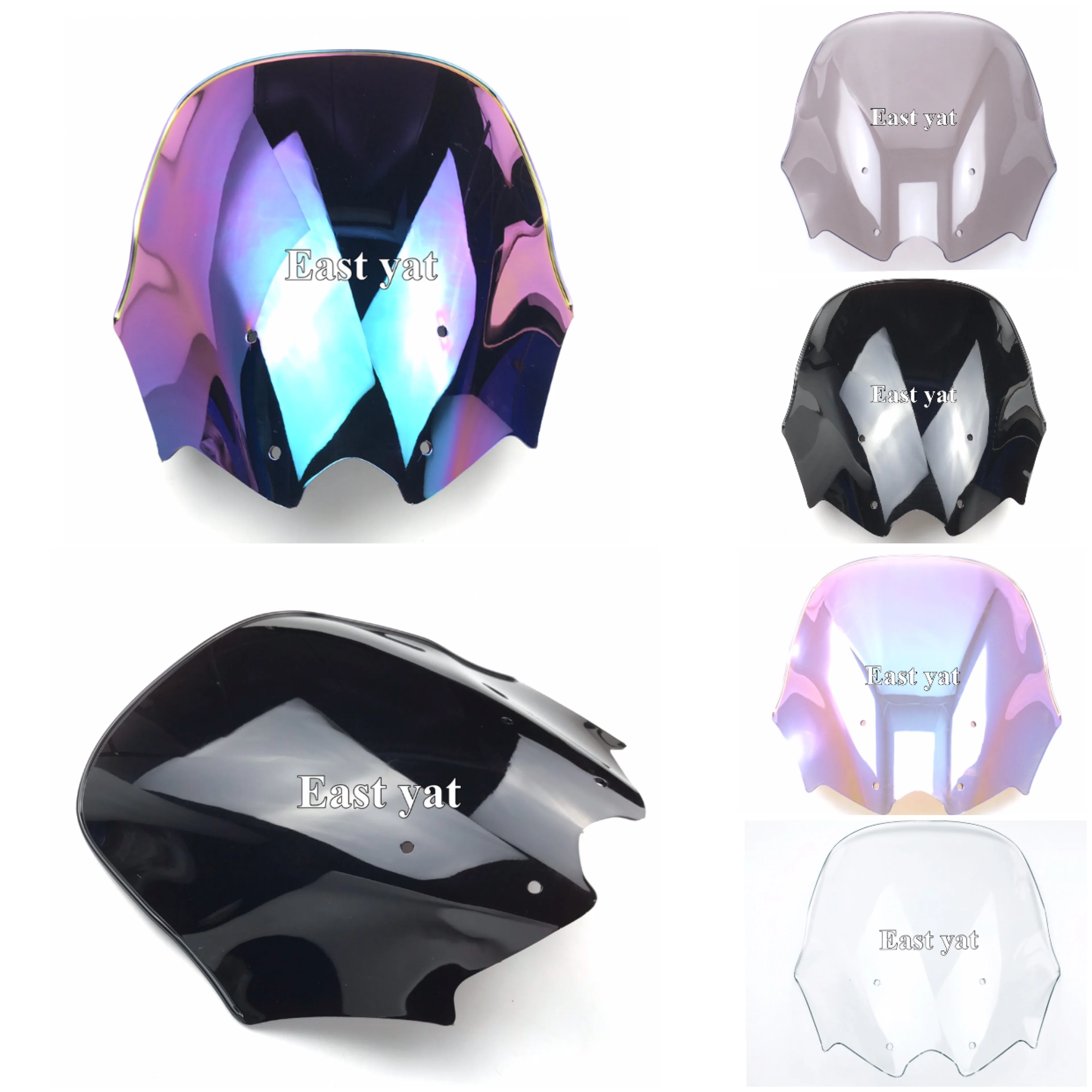 

Для NC700S NC750S NC700 NC750 2011 2012 2013 2014 2015 2016 2017 лобовое стекло мотоцикла двойной пузырь