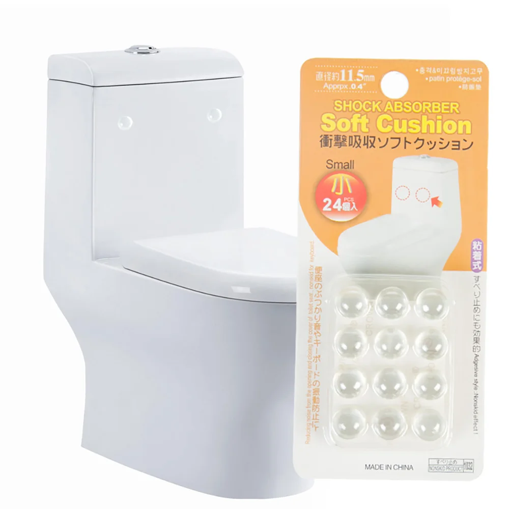 24pcs Transparent Door Anti-Collision Silencer Pad Non-Slip Silicone Soft Cushion Bathroom Accessories Baby Room Decoration Tool | Дом и сад