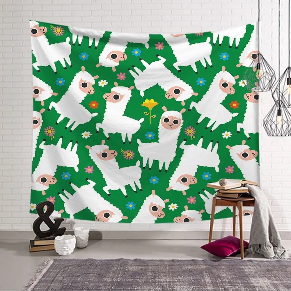 Красивый гобелен альпака Настенный декор различные стили психоделический