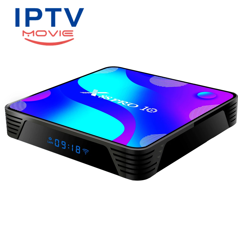 2021 X88pro Android Box For 4K Tv 10 Set Top RK3318 2gb 16gb x88Pro MX3 Voice I8 Keyboard Player | Электроника