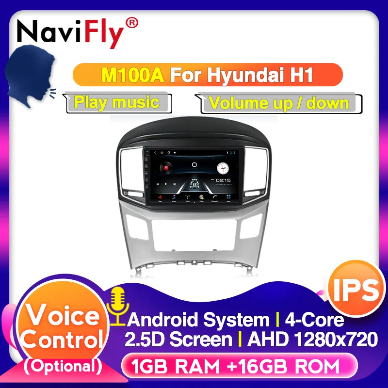 9 &quotсистема GPS-навигации для 2017 2018 HYUNDAI H1 Android 10 0 автомобильный стерео
