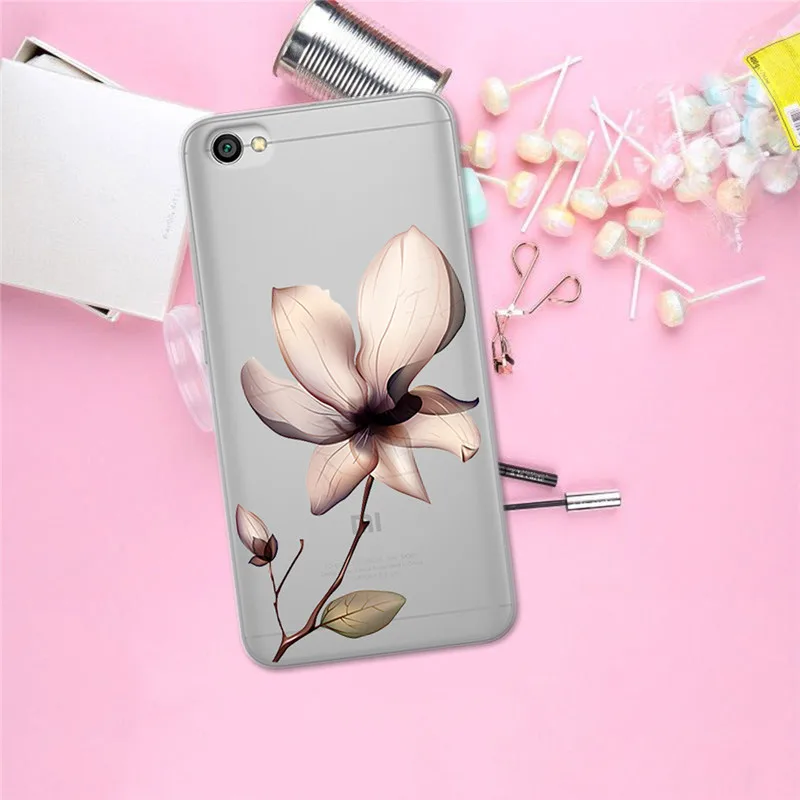 1676 Цветок класса люкс для Xiaomi Redmi Mi 8 6 CC9 A2 Lite 5X 6X A1 6A 4X 4A 5 9 Plus Note 4 5A премьер-профессионал чехол Coque чехол-футляр - Цвет: 1676