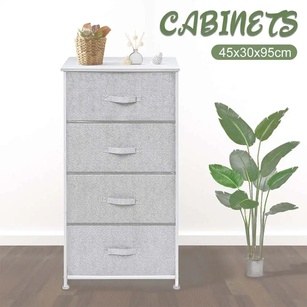 5 уровней 4 выдвижных ящика в сборе шкаф из нержавеющей стали для хранения