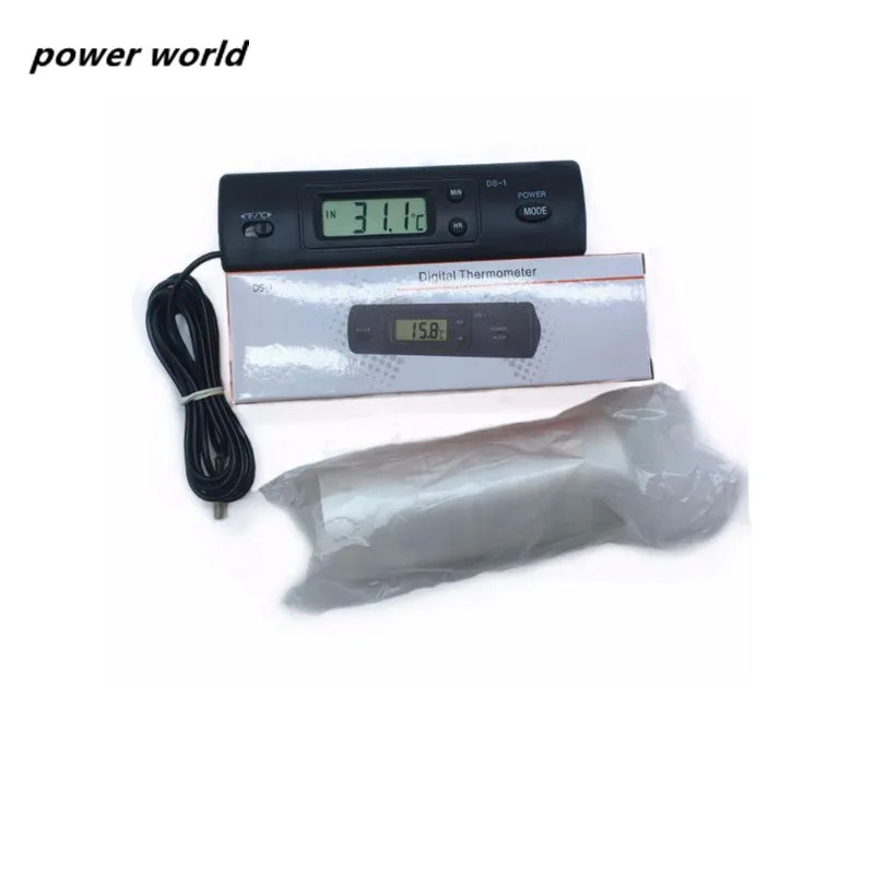 Электронный цифровой дисплей для аквариума внутренний и наружный термометр