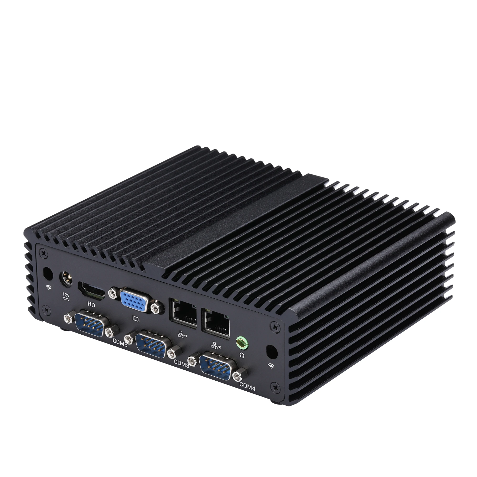 Быстрый 4 RS232 мини ПК J1800 J1900 мини гостиная ПК/HTPC хост/промышленный компьютер Celeron четырехъядерный
