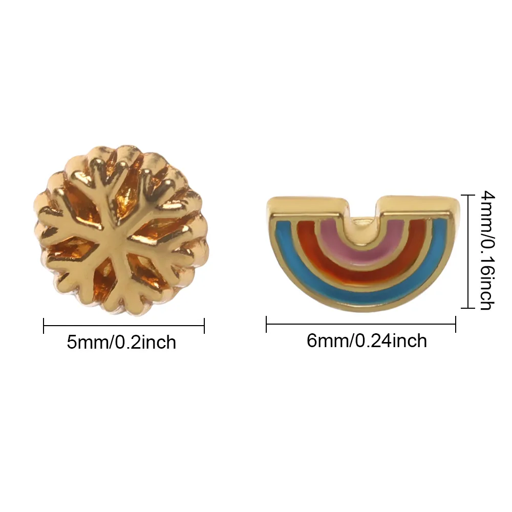 Металлические Мини-пуговицы для одежды 5 мм 20 шт. | Игрушки и хобби