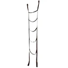 Прочная веревочная лестница, 5-ступенчатая веревка, искусственная веревка с карабинами для наружных работ по скалолазанию на дереве, спасательных работ