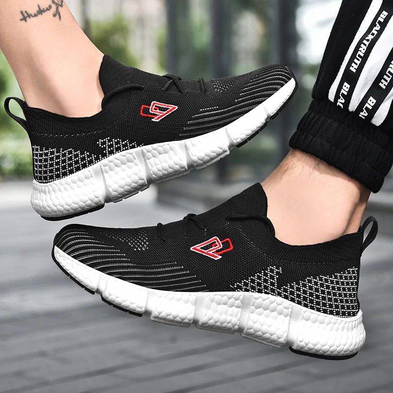 

New Sneakers Men Shoes Summer Lightweight Air Mesh Running Shoes Men Sneakers Chaussure Homme Sport Shoes Zapatillas Hombre