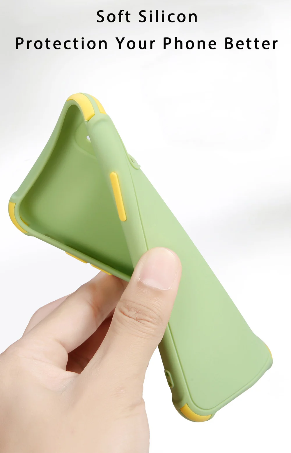 

Case For iPhone 11 Colorfull Luxury Original Silicone Cases Soft Cover Candy Cases For Apple iPhone11 Camera Protection Shell