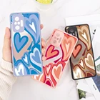 Чехол Funda для Xiaomi Redmi Note 10 Pro, Жесткий Чехол Poco X3, M3, F3, Mi 10T, 11 Lite, Redmi 9A, 9C, 9T, Note 7, 8, 9 Pro, Coque, сердце, круг
