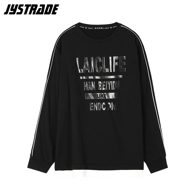 Японская футболка больших размеров хлопковые футболки мужские с длинным рукавом