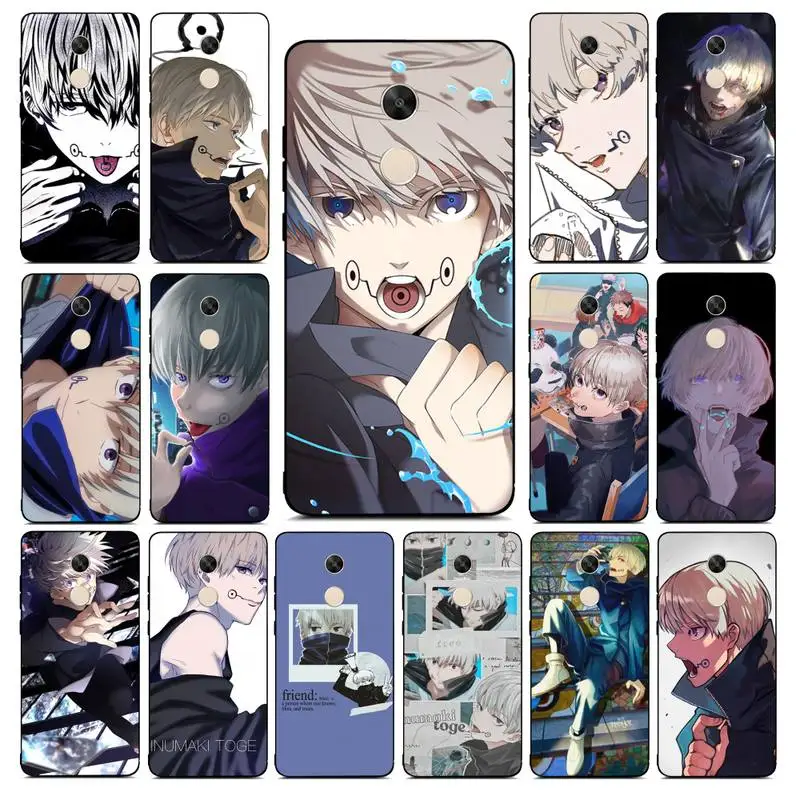 

MaiYaCa Jujutsu Kaisen Inumaki Toge Phone Case for Redmi Note 8 7 9 4 6 pro max T X 5A 3 10 lite pro