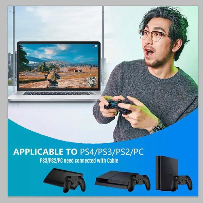 Мобильный телефон и компьютерная игровая доска PS4 контроллер Джойстик Bluetooth